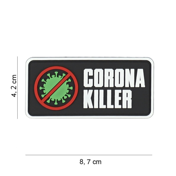 Patch 3D PVC Corona killer